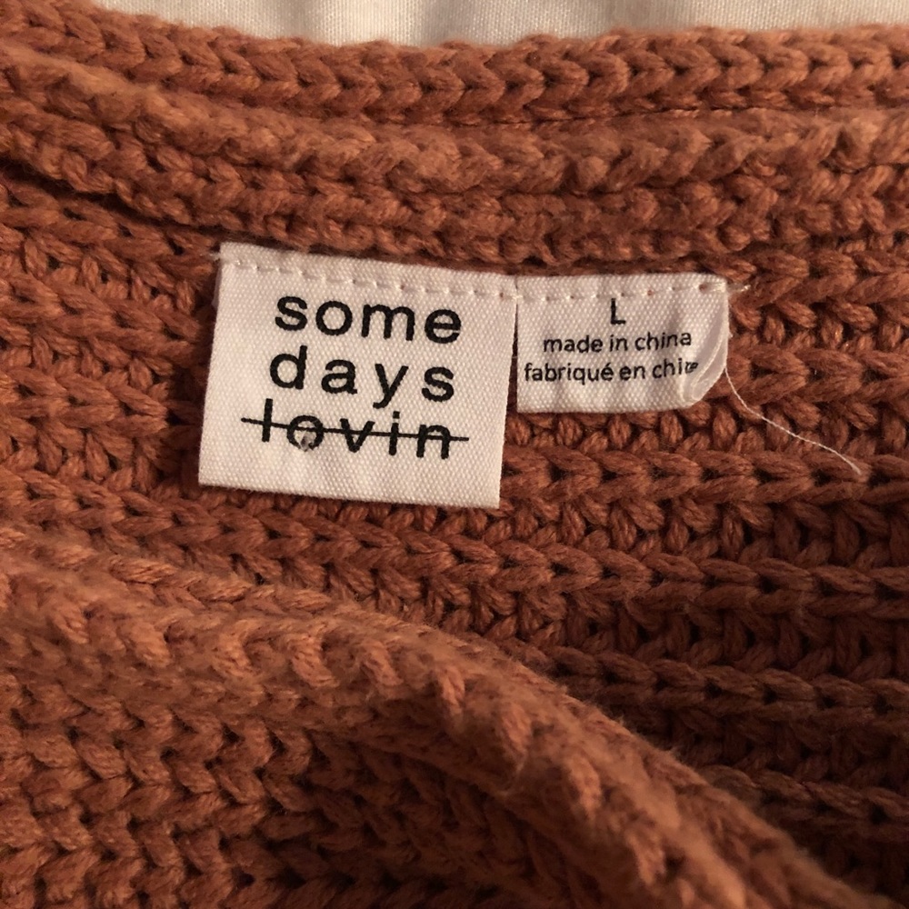 Crop Top Sweater - Picture 6 of 7